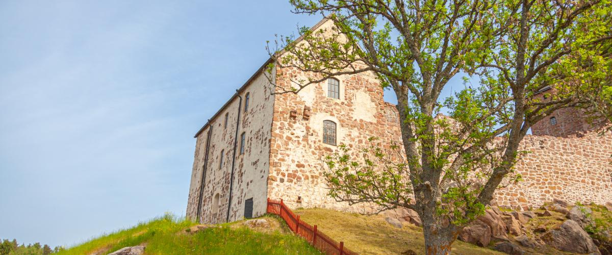 Kastelholms slott i grönska