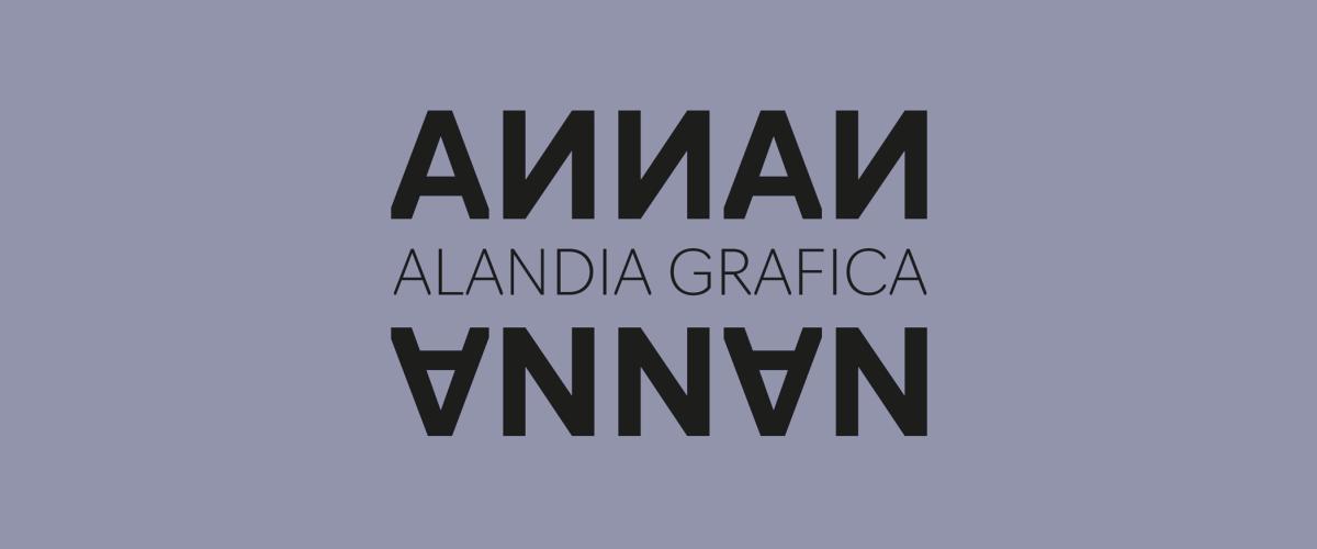 logo ANNAN/NANNA Alandia Grafica