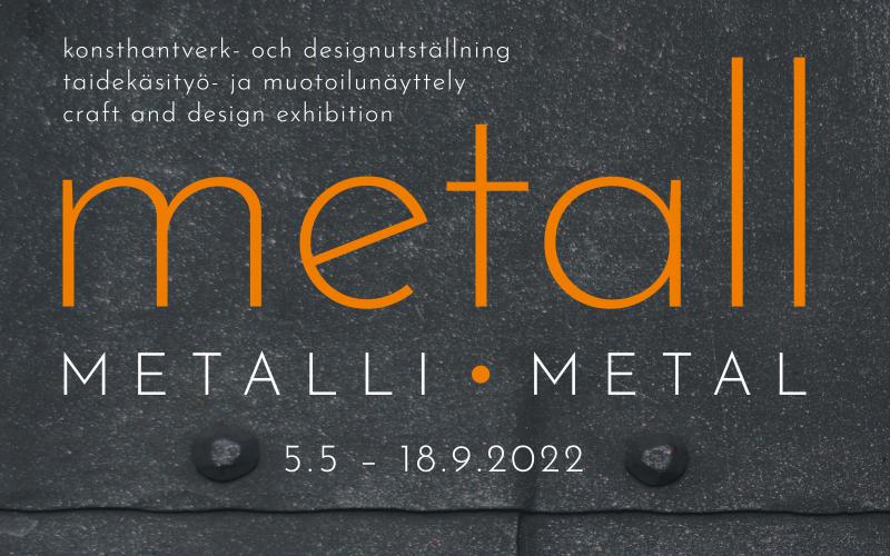 Metallutställning affisch