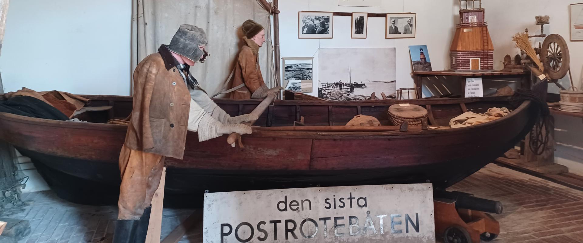 Den sista postrotebåten