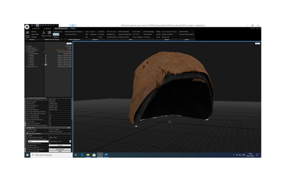 3D-modellering i RealityCapture