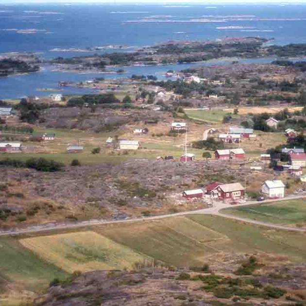 Flygfoto över Åland - de tusen öarnas land
