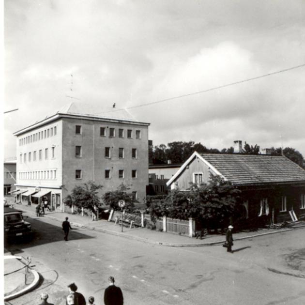 Rivning av Zeipels hus i Mariehamn