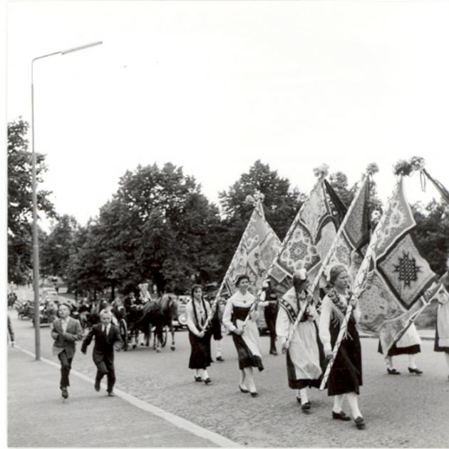 Röda Kors-marknaden i Mariehamn 1961