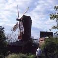 Väderkvarn vid friluftsmuseet Jan Karlsgården i Sund