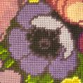 detalj på lila blomma