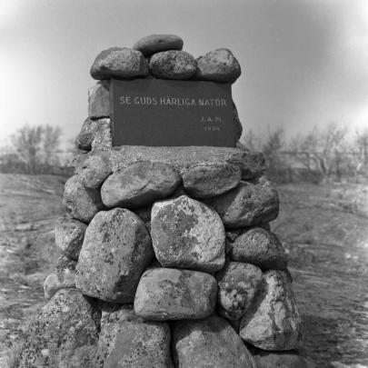 Stenmonument vid Björkör, Föglö