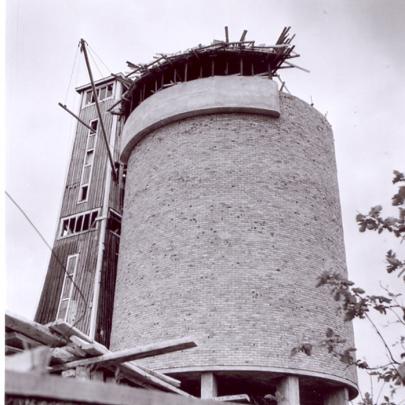 Nya vattentornet byggs i Mariehamn