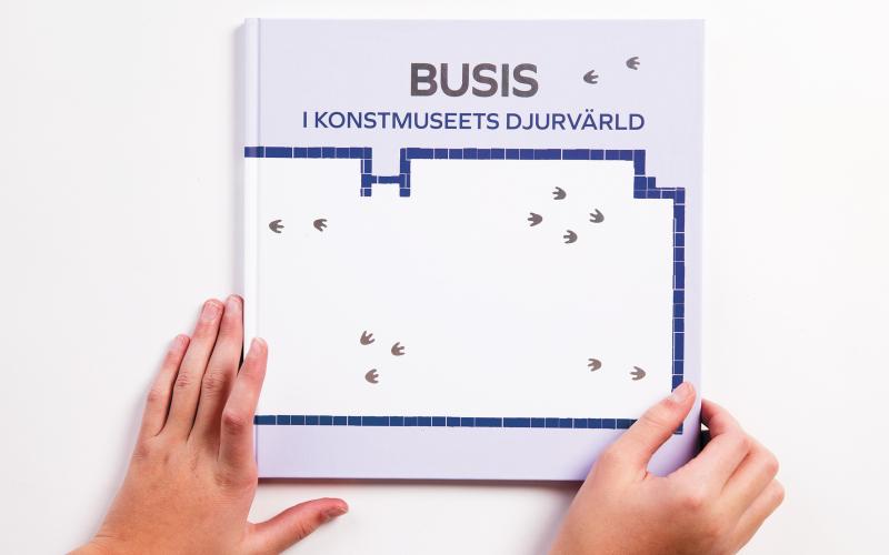 Visar en bild på boken Busis i konstmuseets djurvärld